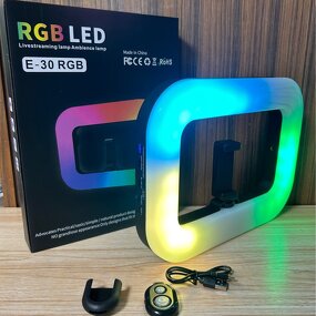 Ring Light Manufacturer - Portable RGB Outdoor Live Streaming Light OEM
