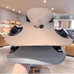 Fisherman Hat Factory - USB Solar Air Cooling Sun Hat OEM/ODM