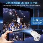 Video Game Console Factory - Portable Projector with Wireless Controllers Custom