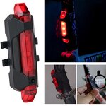 Bike Light Manufacturer - USB LED Safety Warning Front Rear Lights OEM