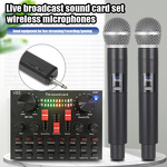 Dynamic Microphone Manufacturer - V8 Sound Card Live Streaming Kit OEM