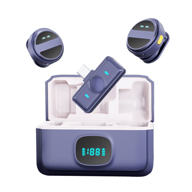 Wireless Microphone Manufacturer - Lapel Clip Lavalier for iPhone OEM