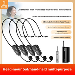 Wireless Headset Microphone Factory - One-to-Four Tour Guide Headset Custom