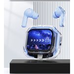 Bluetooth Headset Manufacturer - Transparent TWS Earphones Digital Display OEM