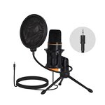 USB Microphone Factory - Condenser RGB Light Recording Microphone Custom