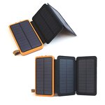Solar Charger Manufacturer - Slim Lightweight 16000mAh Solar Power Bank OEM