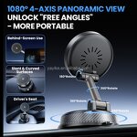 Car Phone Mount Factory - Strong Magnet Alloy Dashboard Holder Custom