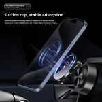 Car Phone Holder Factory - Dual-Sided Magnetic Vacuum Suction Cup Holder Custom