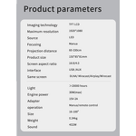 Mini Projector Manufacturer - 1080P Full HD 5G WiFi Portable Projector OEM