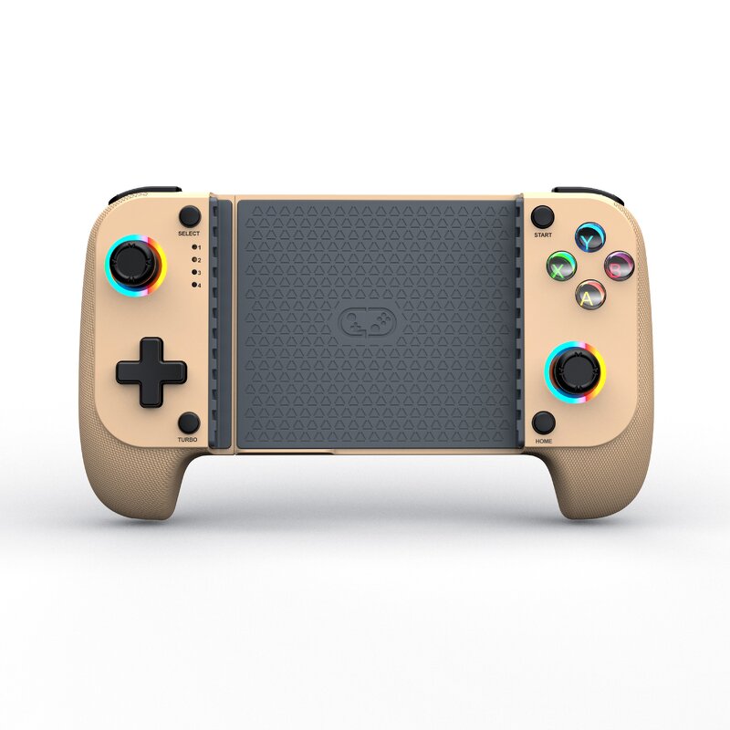 Gamepad Manufacturer - Gold Six Axis Bluetooth Wireless Controller OEM