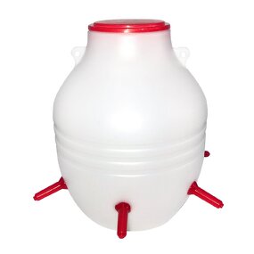 Milk Feeder Manufacturer - OEM 8L Capacity Straw Tube Type with 6 Nipples