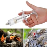 Bird Milk Feeder Manufacturer - OEM 20ml Baby Bird Parrot Feeding Adjustable Syringe