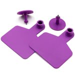 Cattle Ear Tag Manufacturer - OEM Big TPU Blank for Cow Without Number Identification