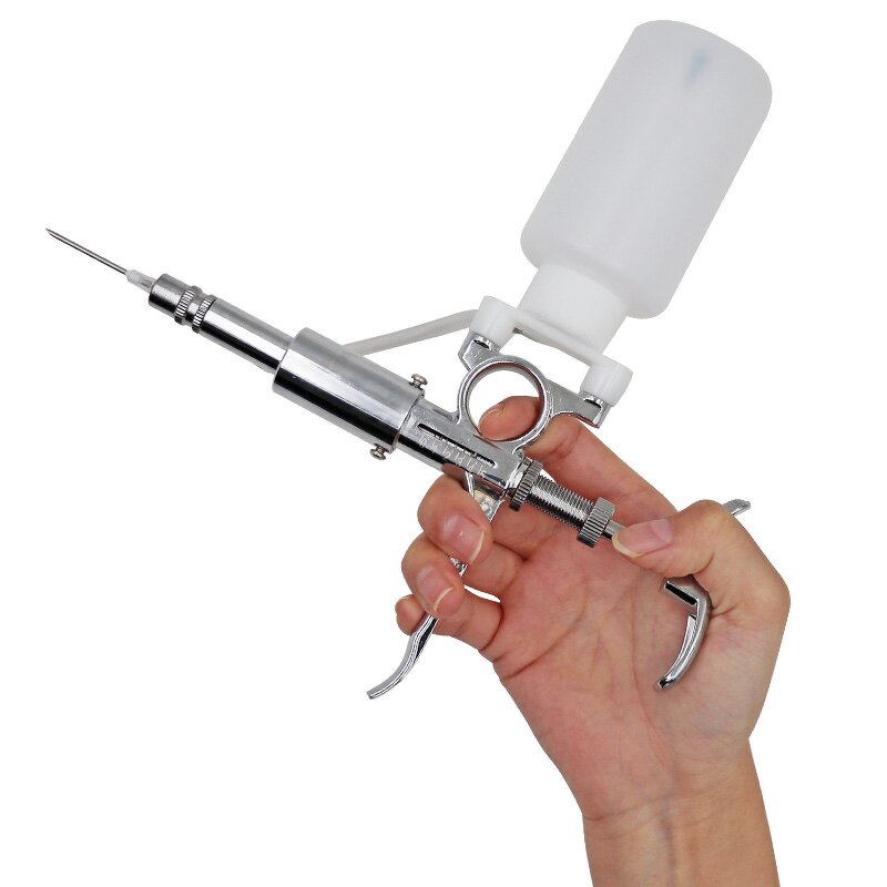 Veterinary Syringe Gun Manufacturer - OEM 5ml Adjustable Automatic Continuous Injection