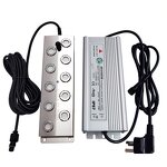 Ultrasonic Fogger Manufacturer - OEM Hot Selling 10 Head Rockery Fountain Aquarium