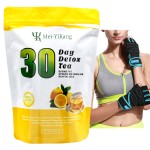 Herbal Slimming Tea Factory - OEM Lemon Flavor 30 Days Natural Detox