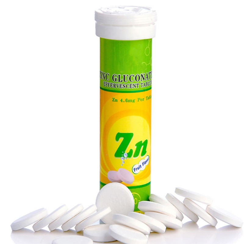 Effervescent Tablet Manufacturer - OEM Fruit Flavor Zinc Energy Supplement