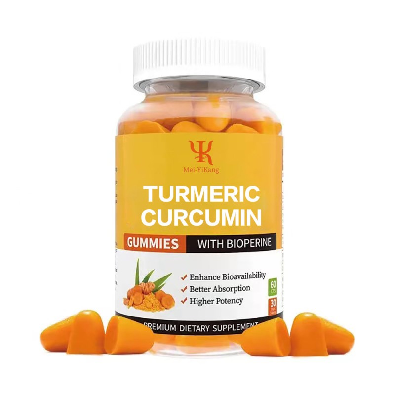 Turmeric Gummy Manufacturer - OEM Joint Support Brain Booster Round