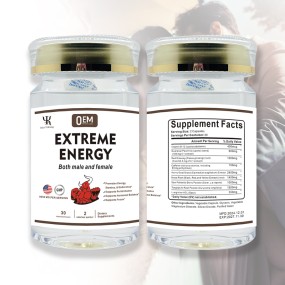 Energy Capsules Factory - OEM Soft Capsules Power & Focus Supplement