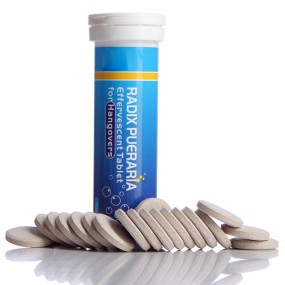 Effervescent Tablet Factory - OEM Radix Pueraria Hangover Relief Vitamin