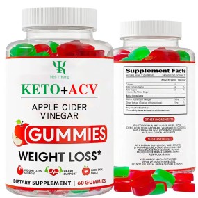 苹果醋软糖源头工厂-生酮促消化维生素糖果代工