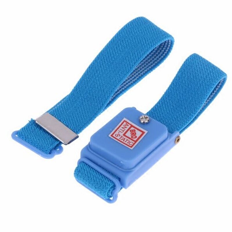 ESD Wrist Strap Manufacturer - OEM M1 PU Antistatic Blue Wireless Cordless