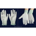 ESD Glove Manufacturer - OEM Q5M Palm PU Coated White Precision Work