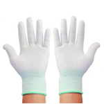 ESD Glove Manufacturer - OEM Q5M Palm PU Coated White Precision Work