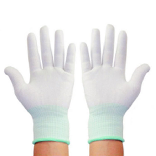 ESD Glove Manufacturer - OEM Q5M Palm PU Coated White Precision Work