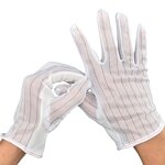 ESD Glove Manufacturer - OEM 12 Inch Carbon Fiber Conductive Polyester Stripes