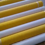 Printing Screen Factory - Polyester High Tension Yellow White Screen