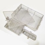 Mesh Basket with Cover Factory - 304 Precision Disinfection Basket