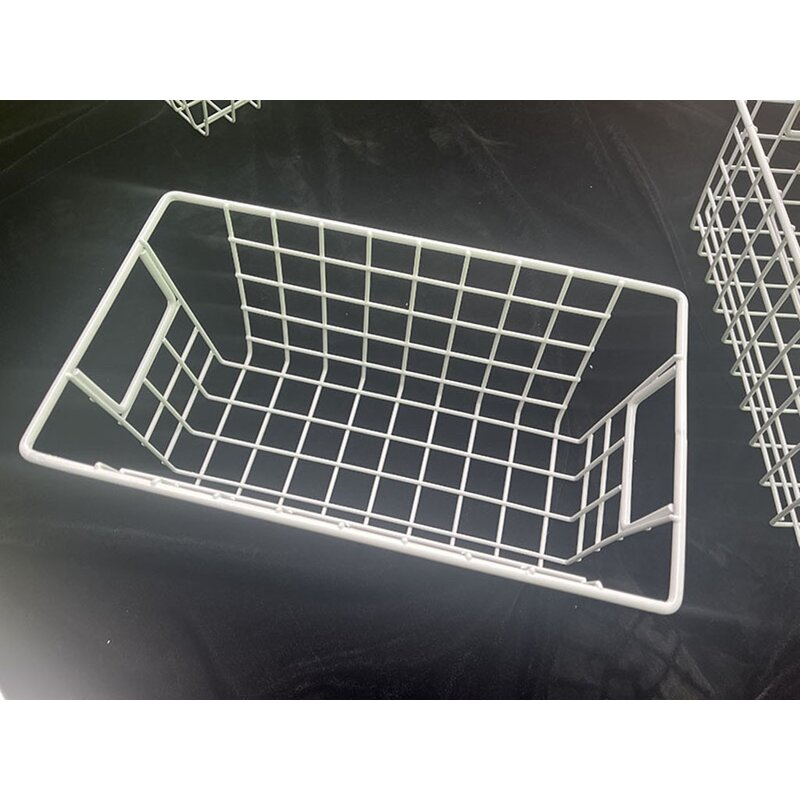 Freezer Basket Factory - Wire Storage Organizer Bins with Handles