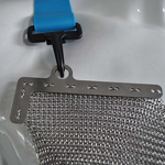 Cast Iron Cleaner Factory - 304 Stainless Steel Chainmail Scrubber