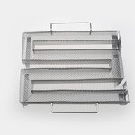 Grill Mesh Tray Basket Factory - Hexagon Shape Wood Pellet Smoker