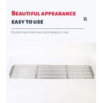 BBQ Grill Skewer Factory - 1 Inch Wide Stainless Steel Kebab