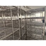 Food Trolley Factory - 15 20 Tier Stainless Steel Tray Rack Cart