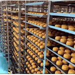 Bakery Trolley Factory - Stainless Steel 15 Tier Bread Rack Trolley