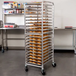 Food Trolley Factory - 15 20 Tier Stainless Steel Tray Rack Cart