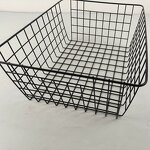 Storage Basket Factory - Custom Spray Painted Iron Mesh Baskets