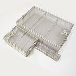 Mesh Basket with Cover Factory - 304 Precision Disinfection Basket