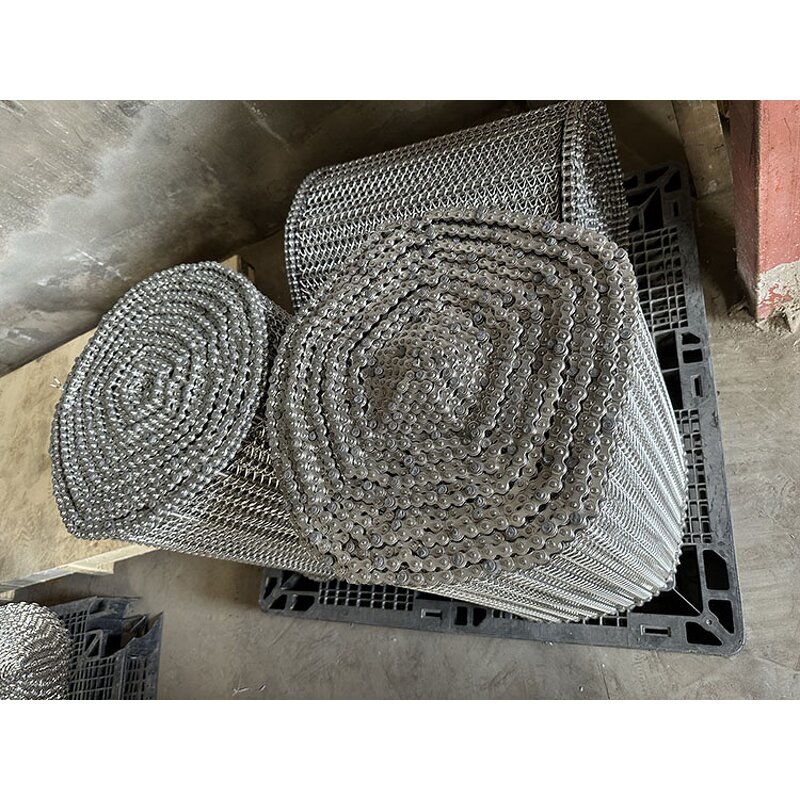 Ladder Conveyor Belt Factory - Stainless Steel Flat Egg Chocolate Belt