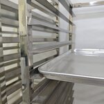 Bakery Trolley Factory - Commercial Single Row Steel Rack Trolley