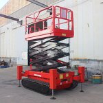 Scissor Lift Manufacturer - China Factory Direct Sale 14m 16m All Terrain Track