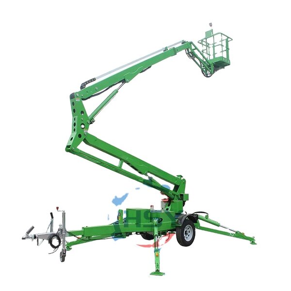 Boom Lift Manufacturer - OEM Customized 200kg 8m-20m Tow Behind Man Lift Trailer