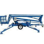Boom Lift Manufacturer - Factory Price 10m-20m Towable Articulating Trailer Electric