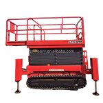 Scissor Lift Manufacturer - OEM 4m-16m Crawler Mobile All Terrain Electric Platform