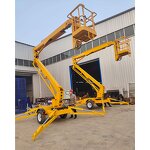 Boom Lift Manufacturer - Factory Price 10m-20m Folding Articulating Trailer Towable