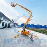 Boom Lift Manufacturer - OEM Electric Articulating Compact Trailer-Mounted Man Lift