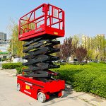Scissor Lift Manufacturer - OEM 6m-12m Self-Propelled Movable Hydraulic for Farm